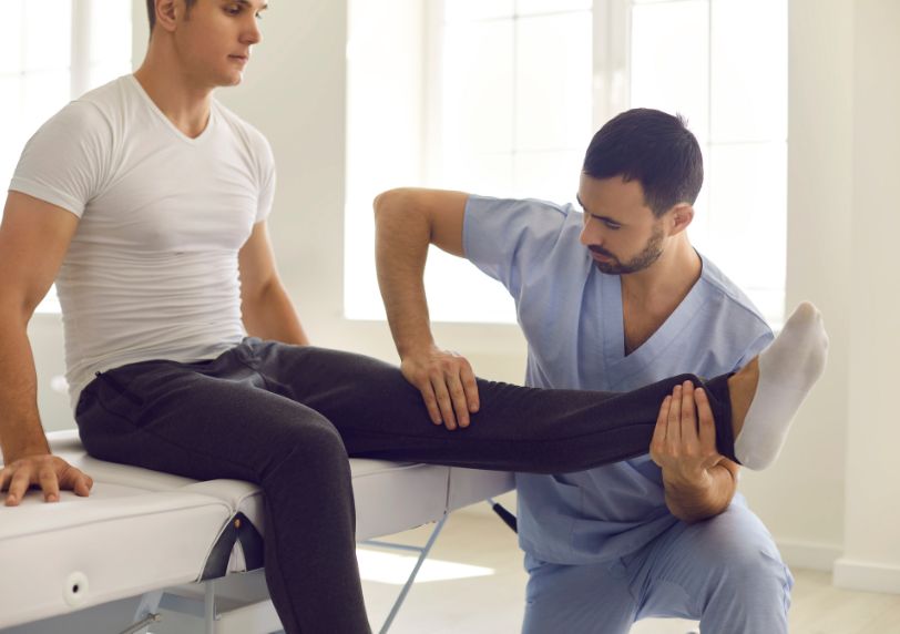 an assessment of a patients lower limb injury